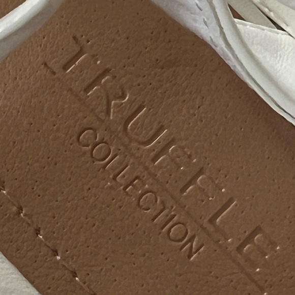 Truffle collection Elegant White Women's Sandals size 6 - Picture 6 of 6